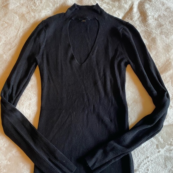 Black Choker Top - Picture 1 of 2